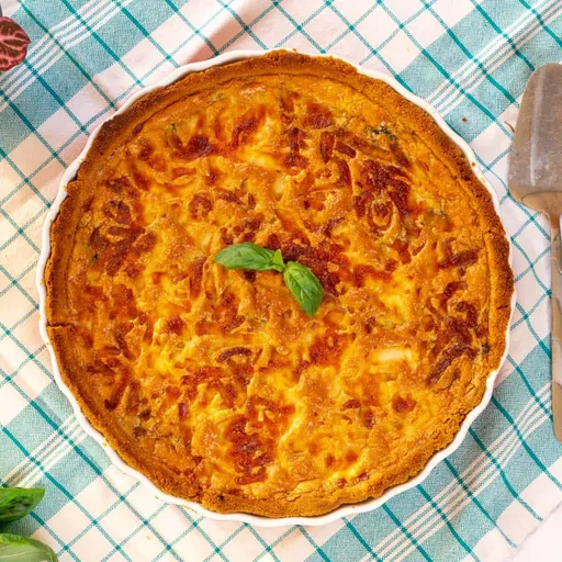 Quiche de espinacas ceto