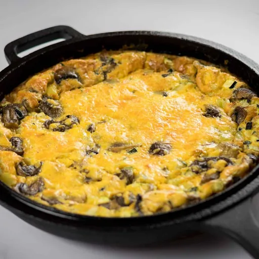 Frittata cetogénica de verduras