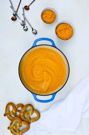 Beer Cheese Soup with Cauliflower