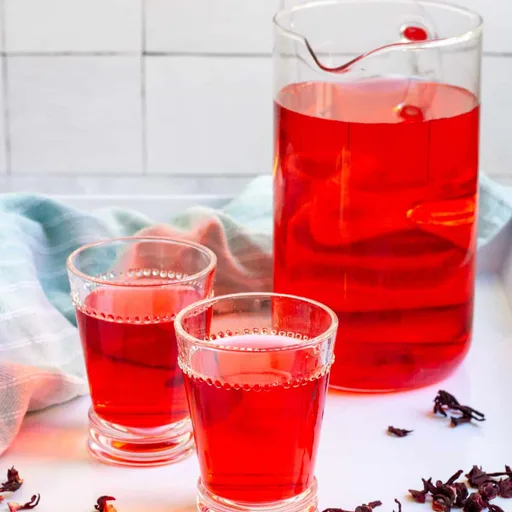 Cold-Brew Hibiscus Tea