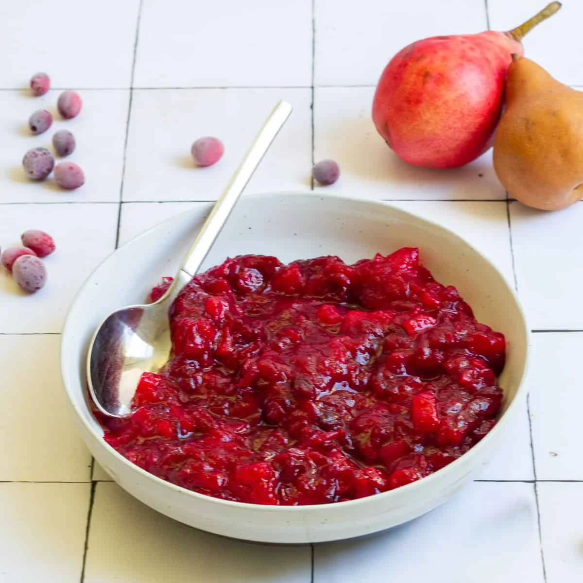 Cranberry Pear Sauce