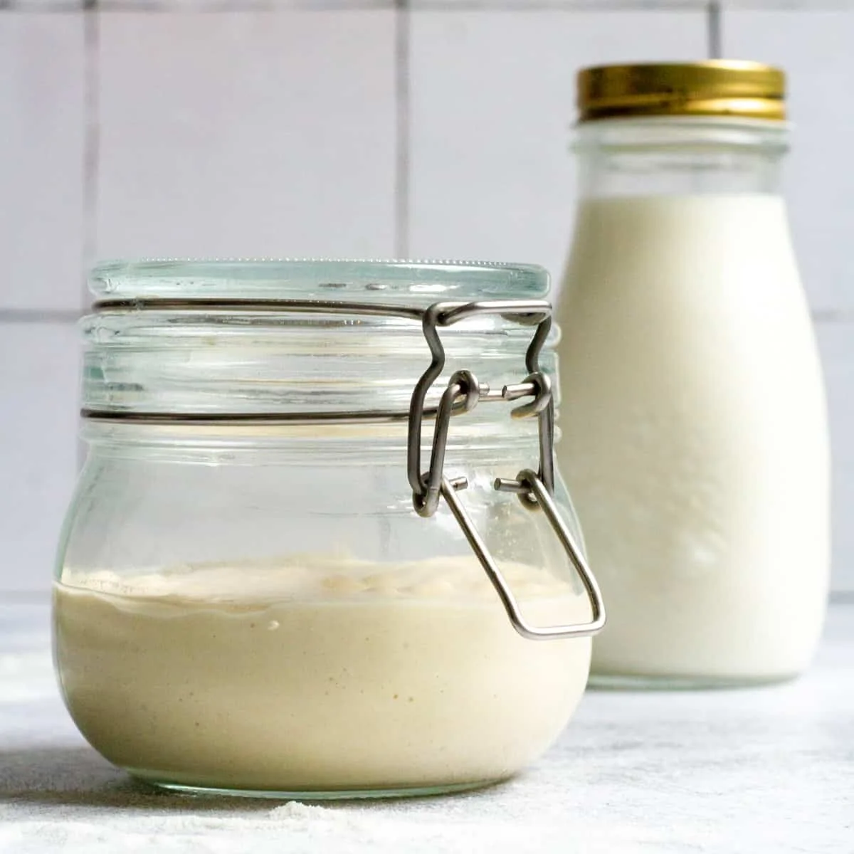 Milk Kefir Sourdough Starter