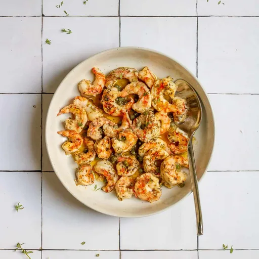 Receta de camarones mancha: gambas al ajillo con mantequilla