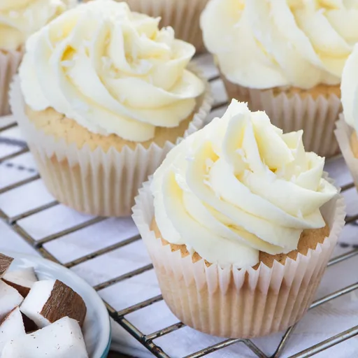 Easy Coconut Cupcakes