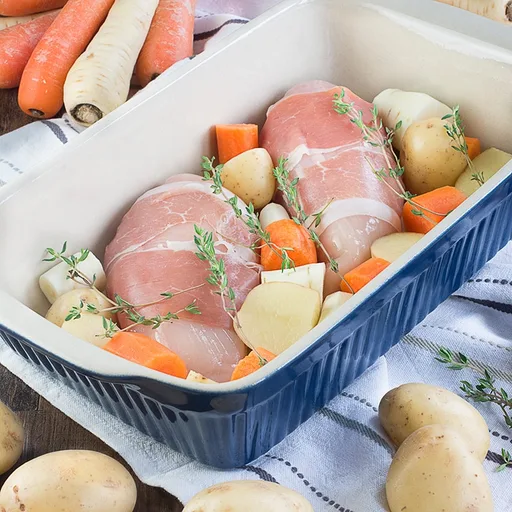Easy One-Tray Roast Chicken