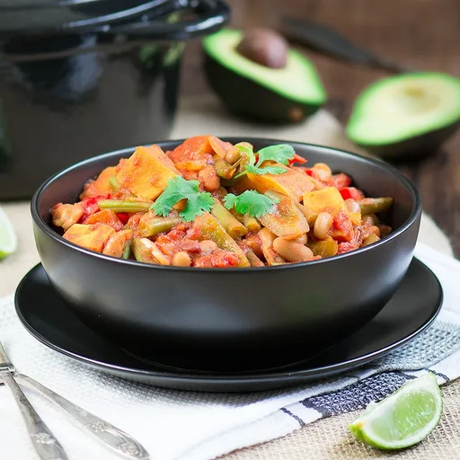 Vegan Three Bean and Vegetable Chilli