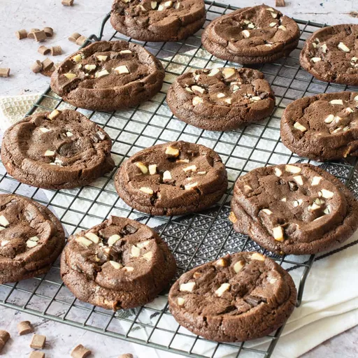 Triple Chocolate Cookies
