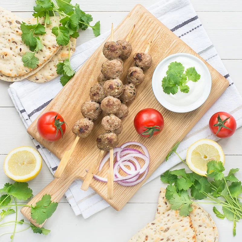 Zesty Lamb Koftas