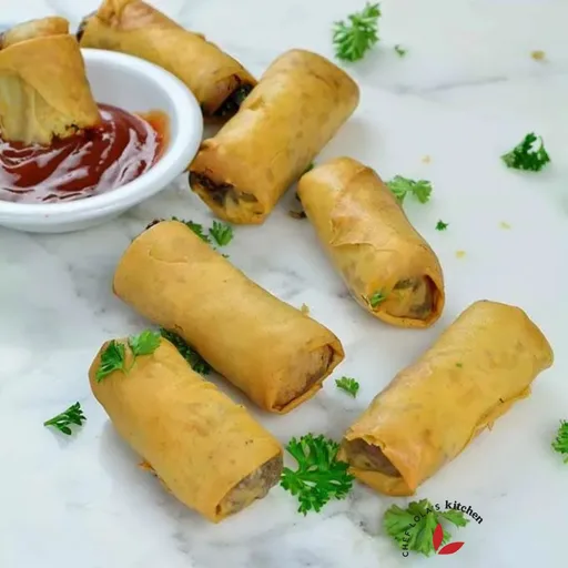 Rollito de primavera crujiente