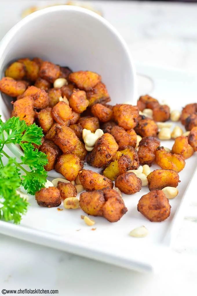 Easy Kelewele - Spicy Fried Plantains