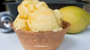 HEALTHY MANGO COCONUT ICE CREAM