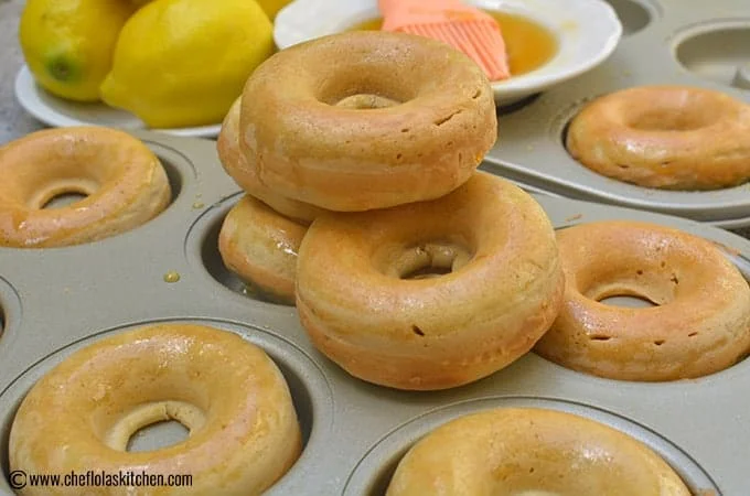 Honey Glazed No-Yeast Baked Donut Recipe