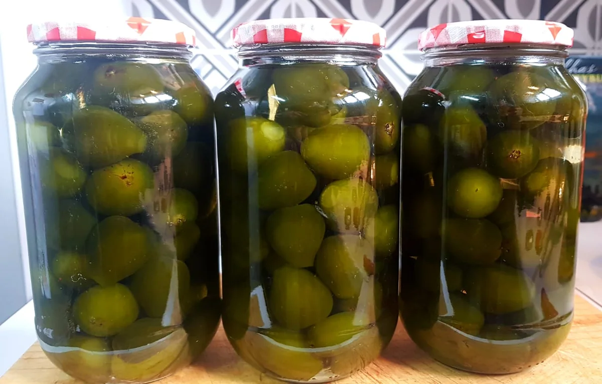 Green Fig Preserve Recipe: