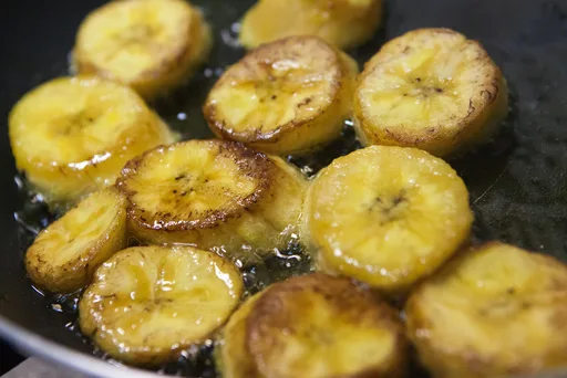 Plátano macho frito o salteado