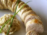 Boudin blanc aux échalotes