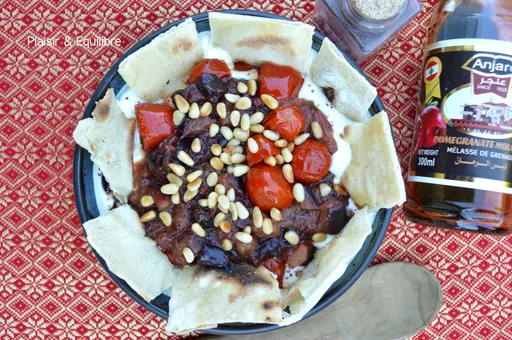 Fatteh de berenjenas