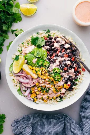 Black Bean Burrito Bowls