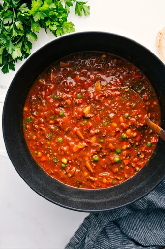 Vegetable Beef Soup Recipe