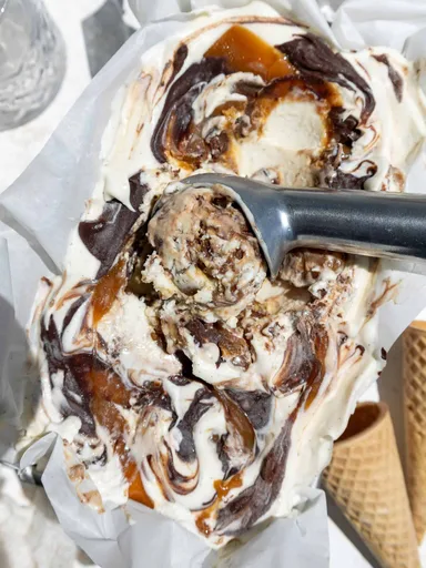 Chocolate Caramel Ice Cream