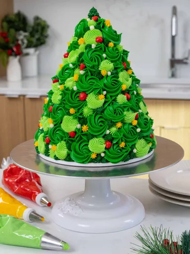 Christmas Tree Cake