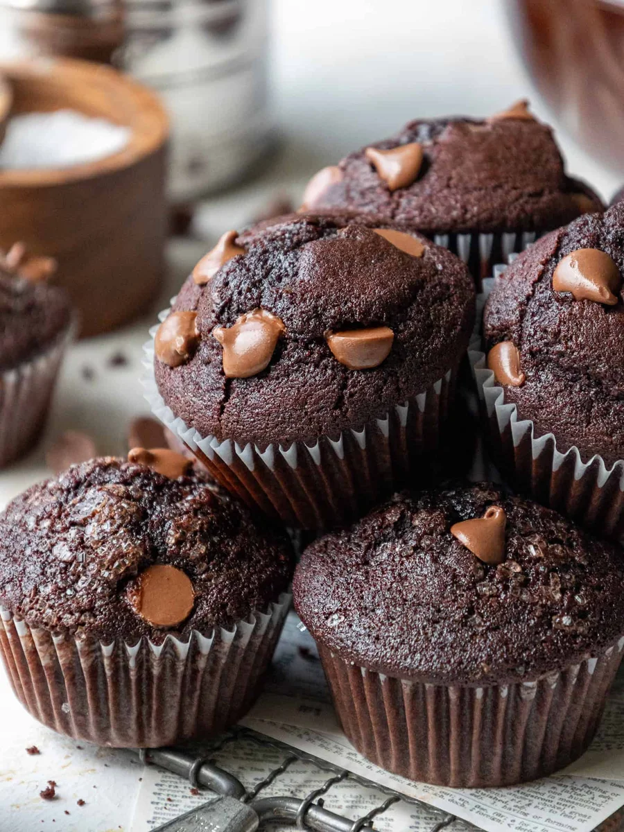Double Chocolate Muffins