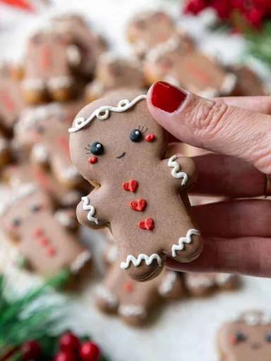 Gingerbread Men Sugar Cookies