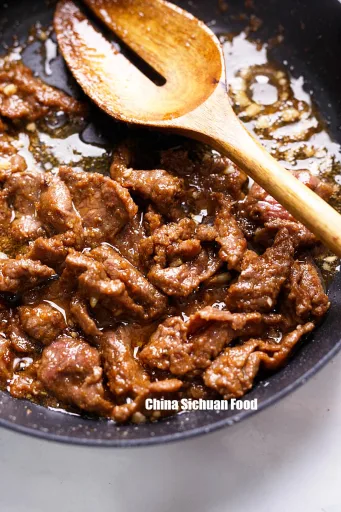 Beef with Sha Cha Sauce