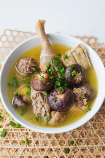Chicken and Shiitake Mushroom Soup