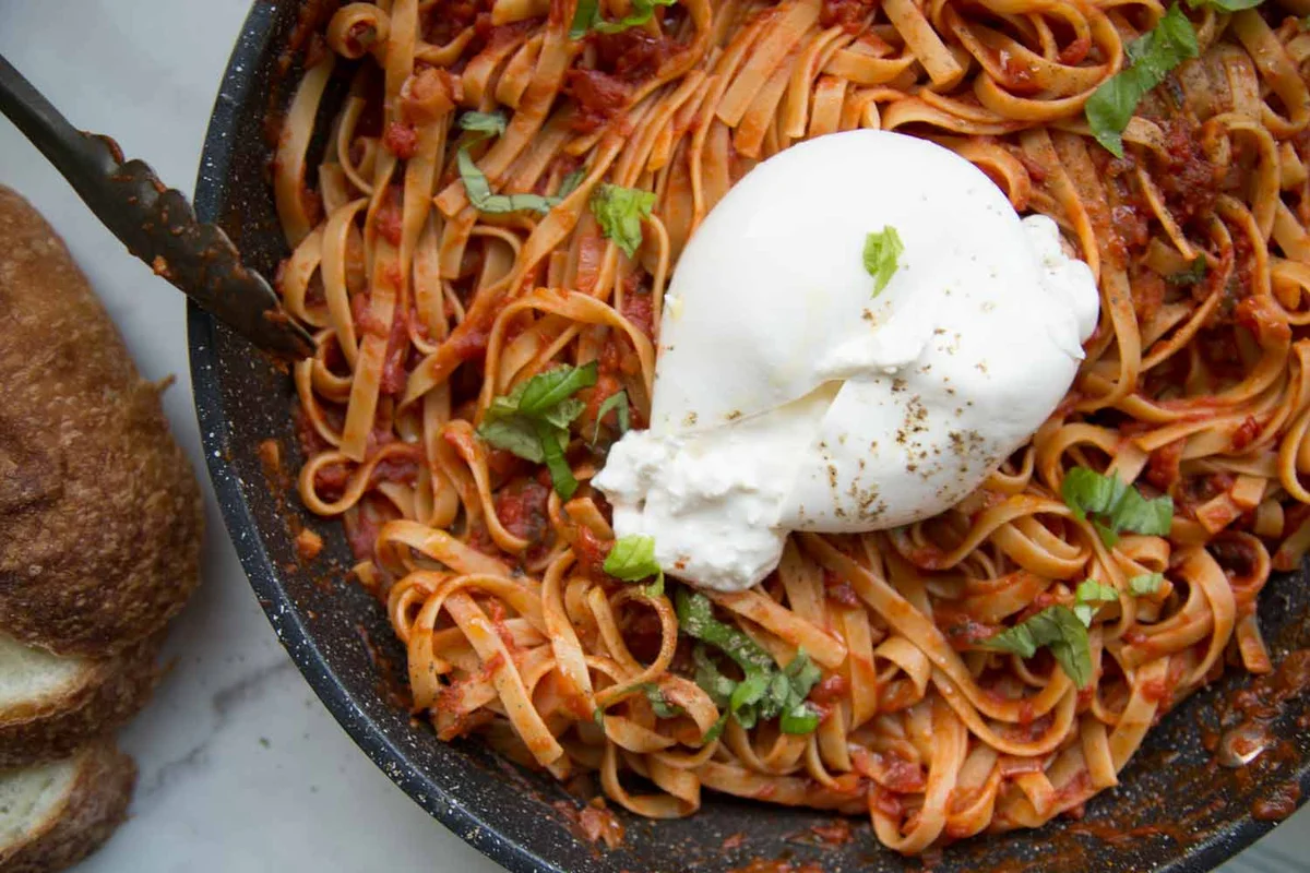 Pâtes al pomodoro » Cinq Fourchettes
