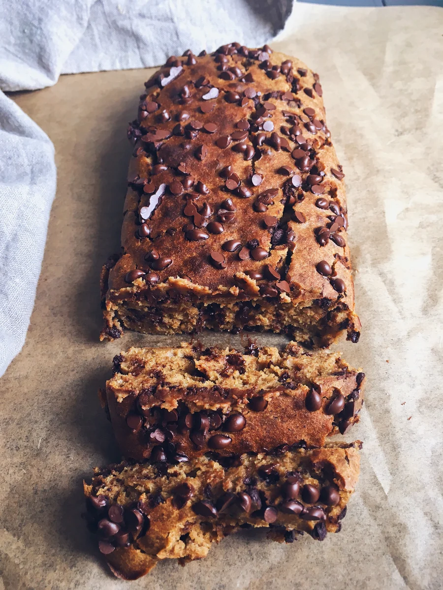 Cake au Potiron et Pépites de Chocolat