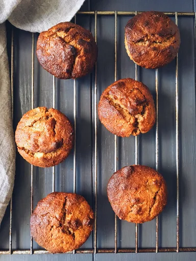Muffins à la Banane et aux Noix