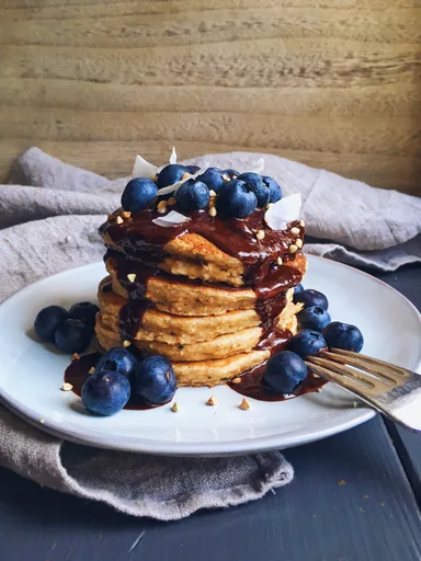 Pancake in stile banana bread