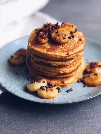 Pancake alla zucca senza glutine