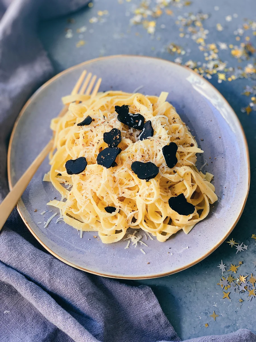 Tagliatelles au parmesan et aux truffes