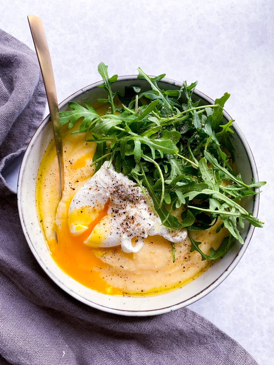 Polenta crémeuse à la ricotta