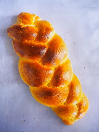 Brioche tressée sans lactose