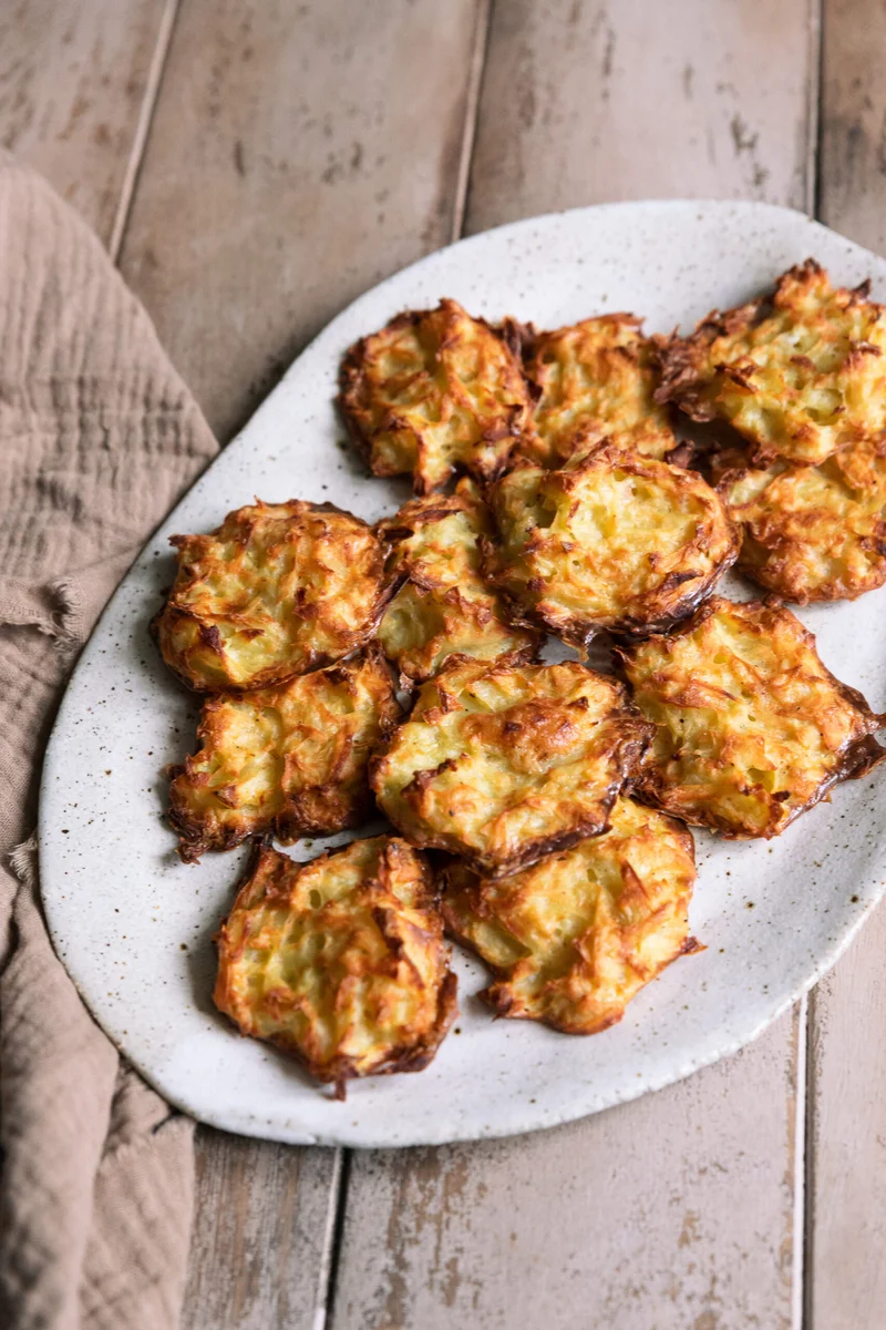 Galettes de pommes de terre au beaufort
