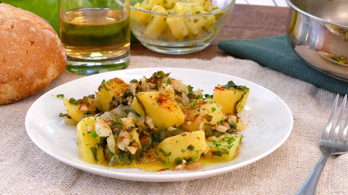 Acelgas rehogadas con patatas