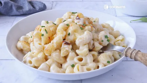 Mac and cheese, macarrones con queso americanos
