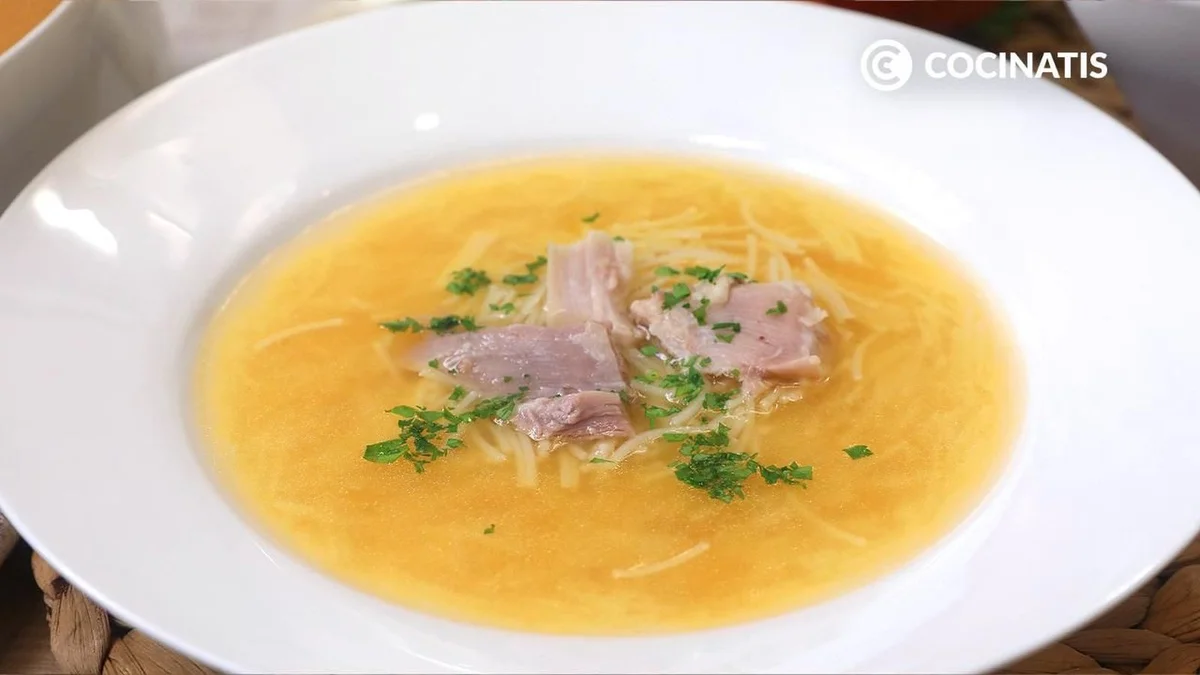 Soupe au poulet