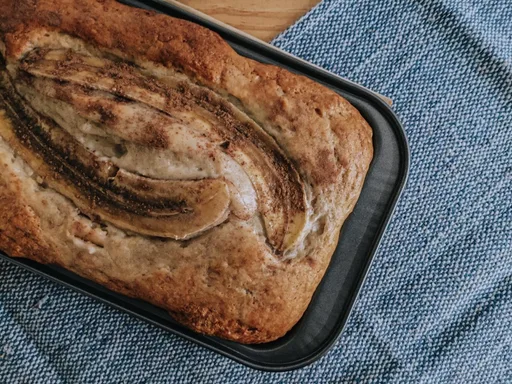 Pastel de Plátano Vegano