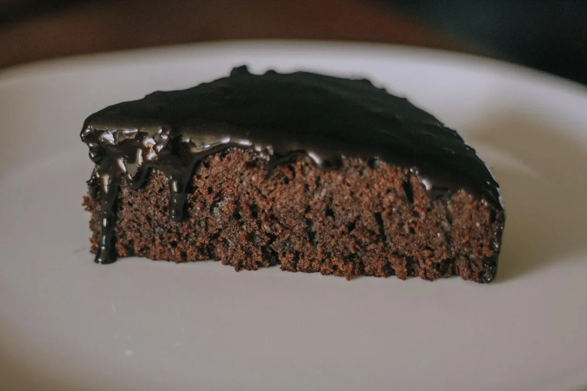 Bolo de Chocolate Vegano Simples