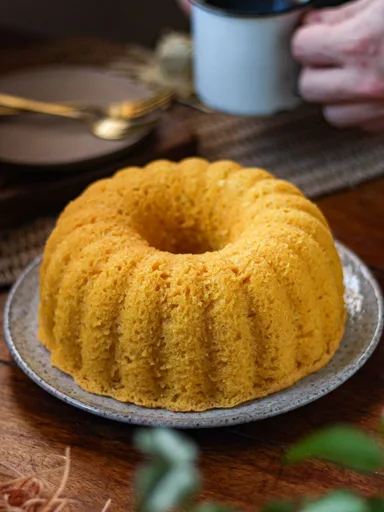 ¡Bizcocho de maíz sencillo y delicioso!