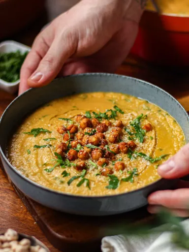 Sopa de garbanzos - ¡La receta perfecta para el invierno!