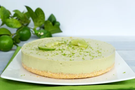 Receta de cheesecake de limón y jengibre