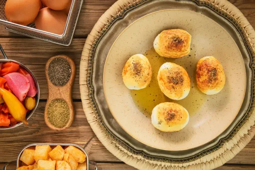 Receta de huevos a la gallega