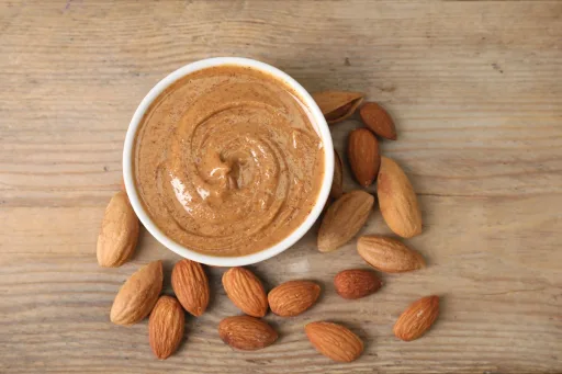 Receta de mantequilla de almendras