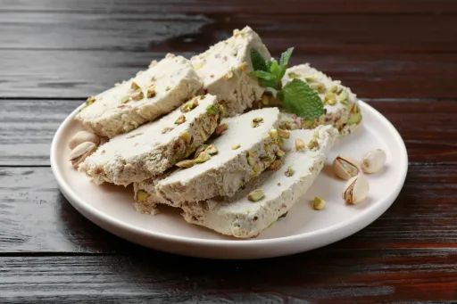 Halva de sésamo casera tradicional