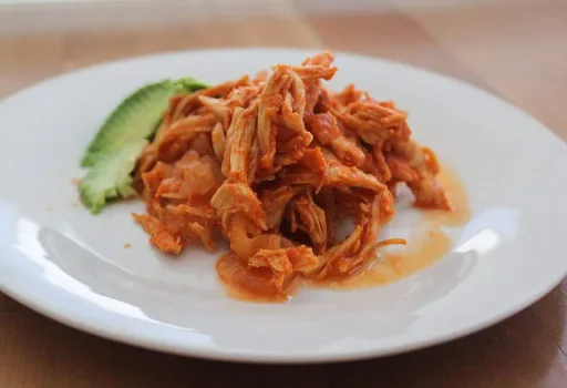 Tinga de pollo, receta paso a paso