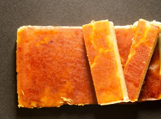 Receta de turrón de crema catalana